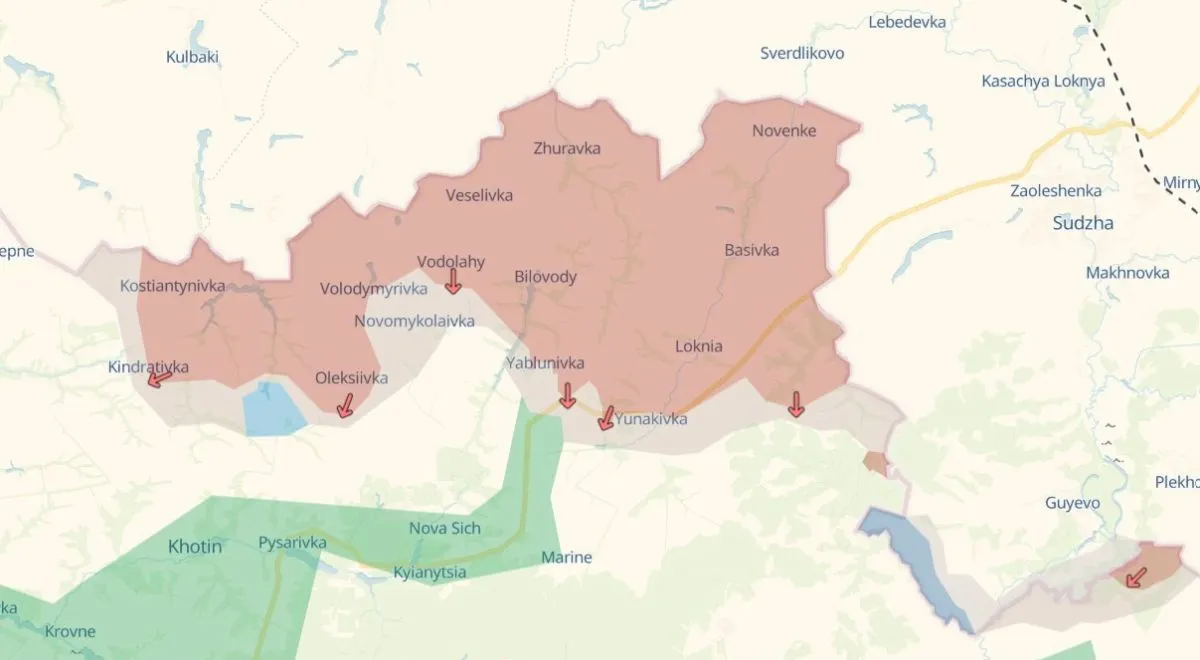 Sytuacja militarna w obwodzie sumskim