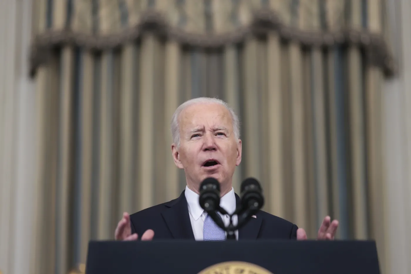 Biden: To, co dzieje się na Ukrainie to wielkie zbrodnie wojenne