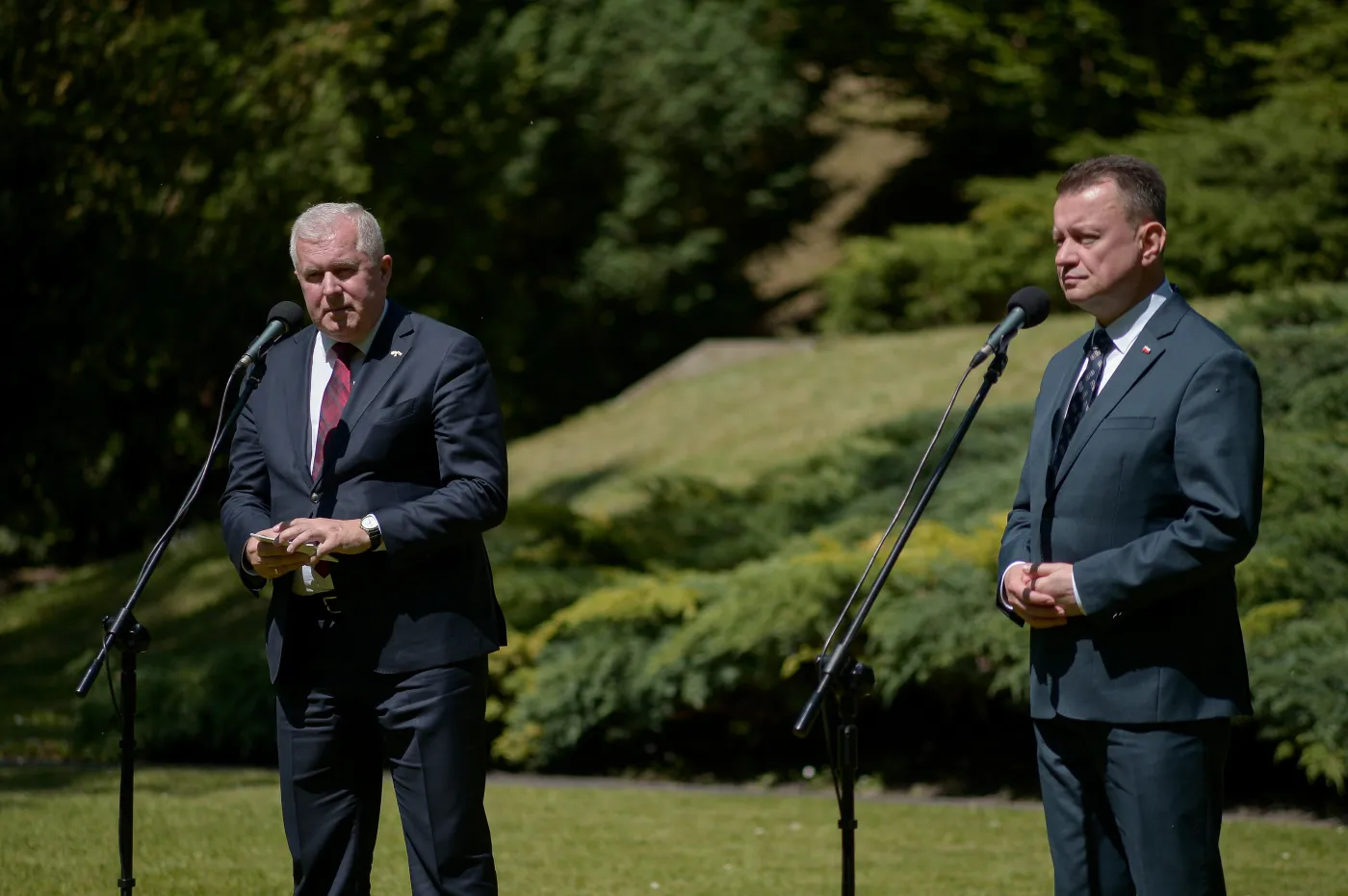 Szef MON: Z ministrem obrony Litwy rozmawiałem m.in. o wspólnych zakupach uzbrojenia