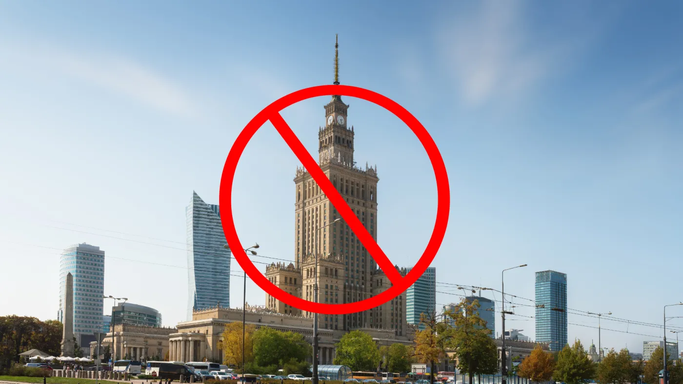 Ważny komunikat: wjazd do Warszawy zamknięty na ponad tydzień. Stacja Warszawa Centralna w remoncie
