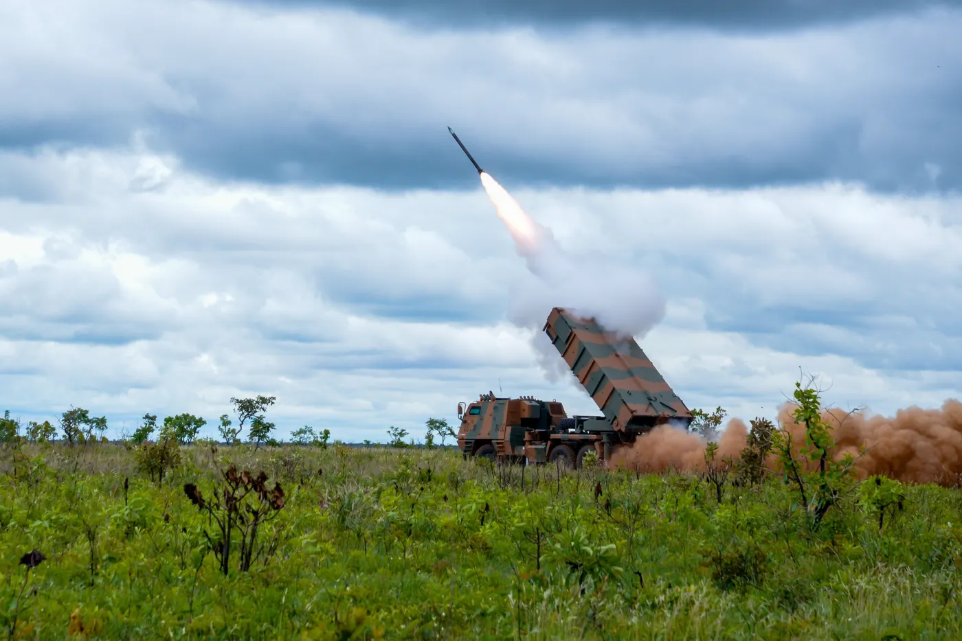 A,Missile,Launches,From,The,Rocket,Launch,Vehicle,System.