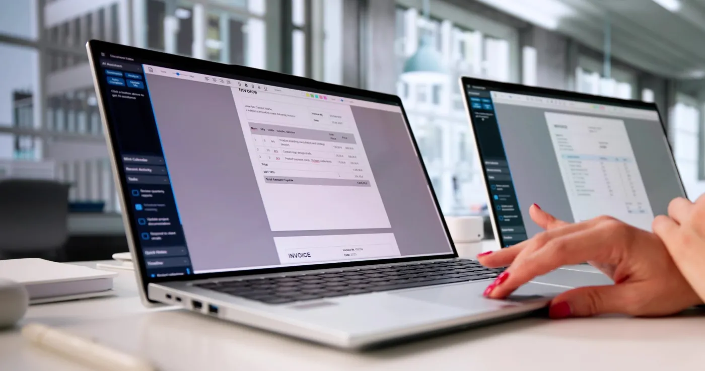 Electronic,Invoice,Receipt,For,Online,Payment:,Female,Accountant,At,Work