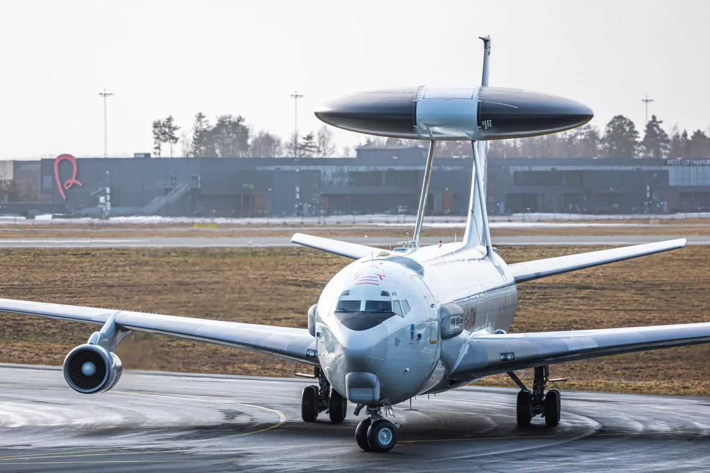 Należący do NATOwskiego systemu AWACS (Airborne Warning 