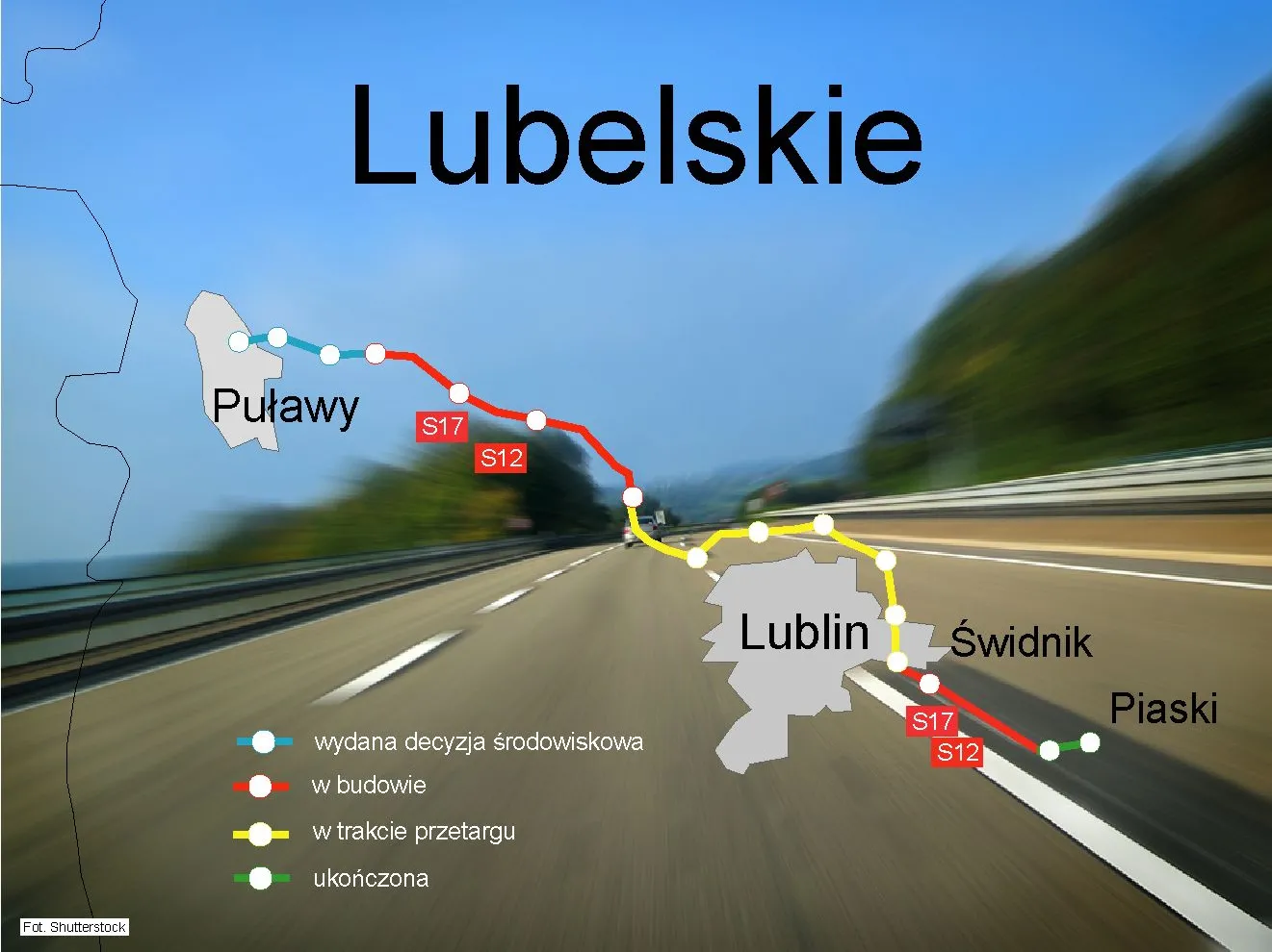 Budowa drogi ekspresowej S17 - głównej osi transportowej Wschodniej Polski (ZDJĘCIA)