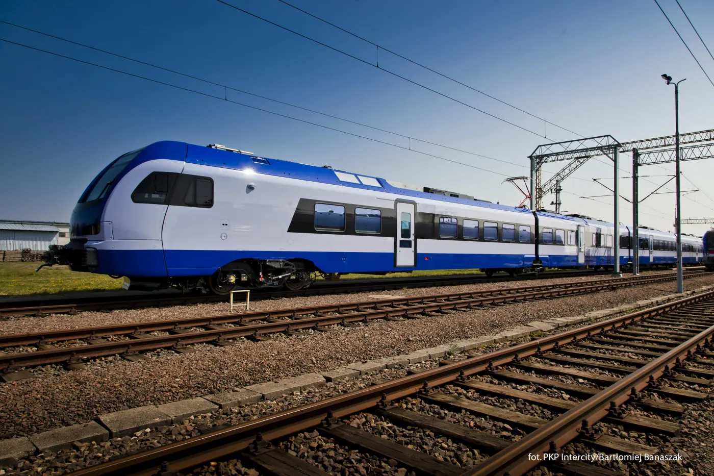 Flirt3 przechodzi testy w Żmigrodzie. Zobacz, czym wkrótce pojadą pasażerowie PKP Intercity [ZDJĘCIA]
