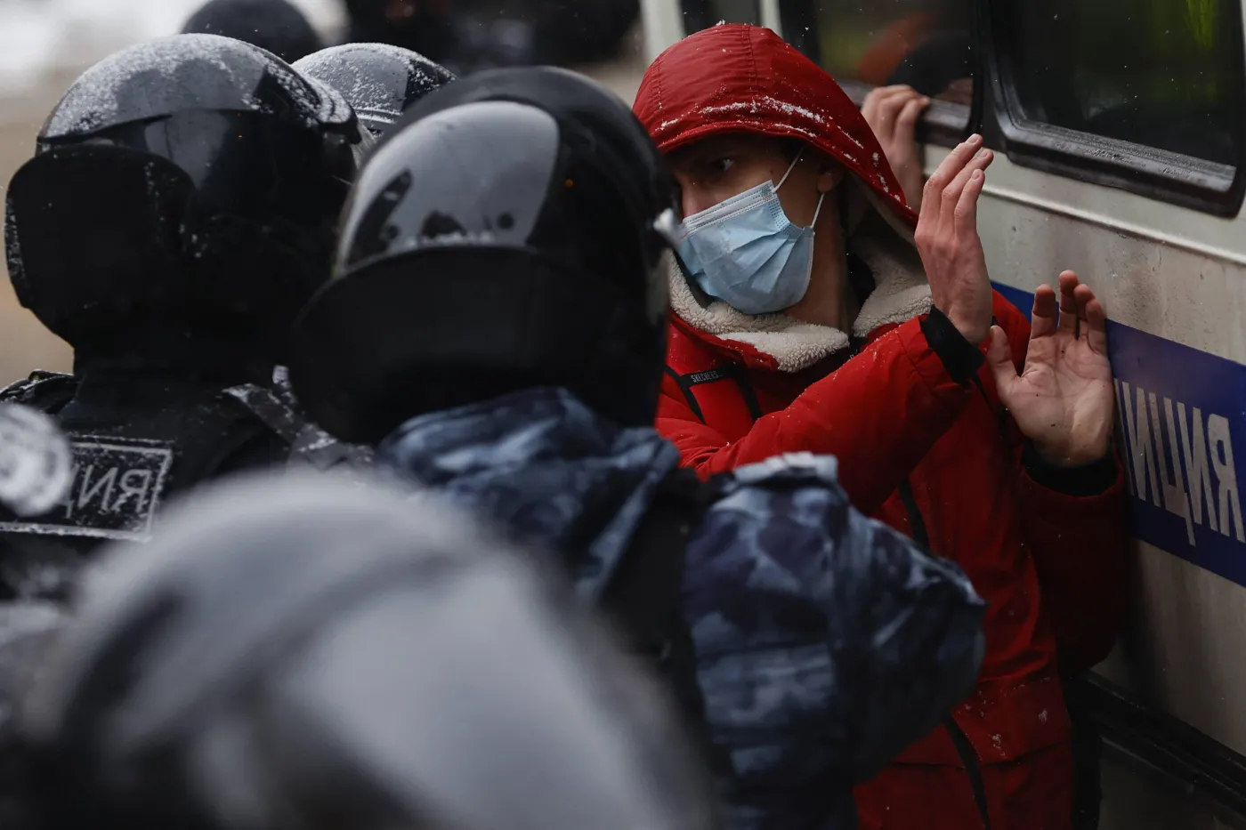 Rosja: 750 osób ukaranych aresztem za protesty od 23 stycznia
