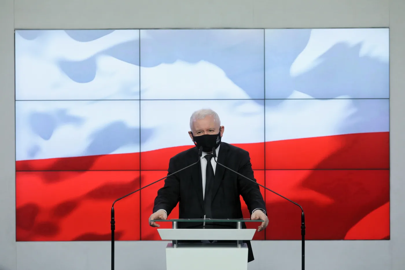 Prezes PiS Jarosław Kaczyński
