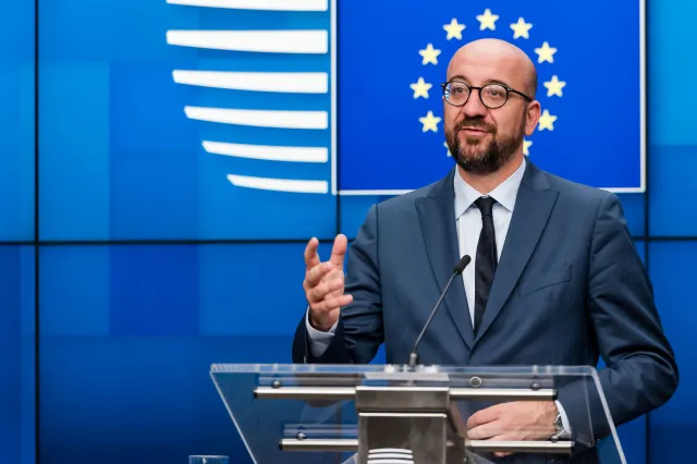 Charles Michel do Białorusinów: Unia Europejska was nie zostawi