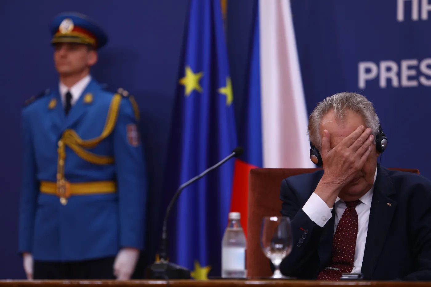 Prezydent Milosz Zeman jest w stanie stabilnym, ale nie spotka się z premierem