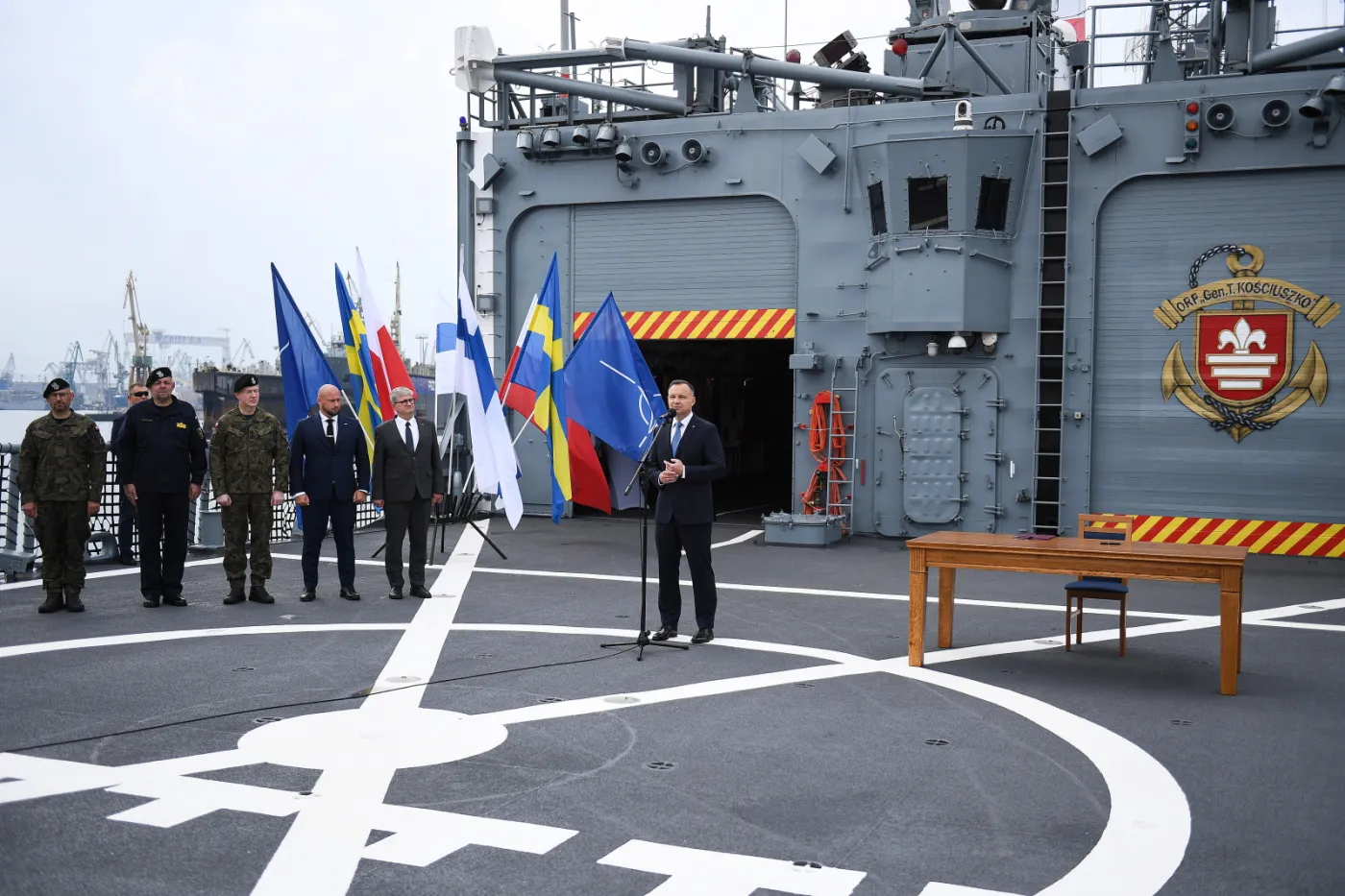 Prezydent podpisał ustawy ws. ratyfikacji akcesji Szwecji i Finlandii do NATO