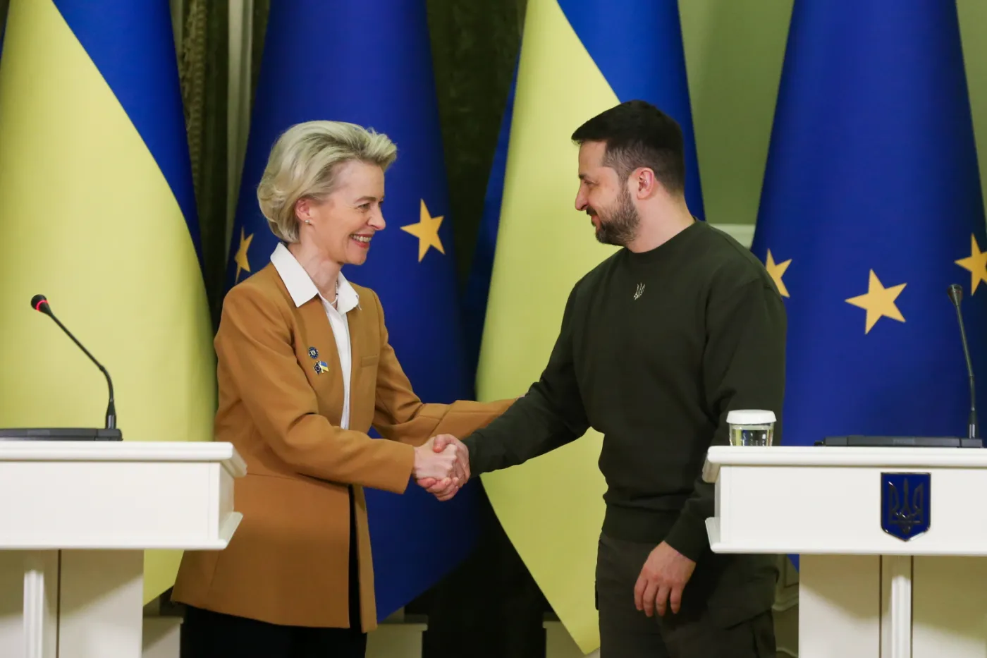 Delegacja UE spotka się z Zełenskim w Kijowie