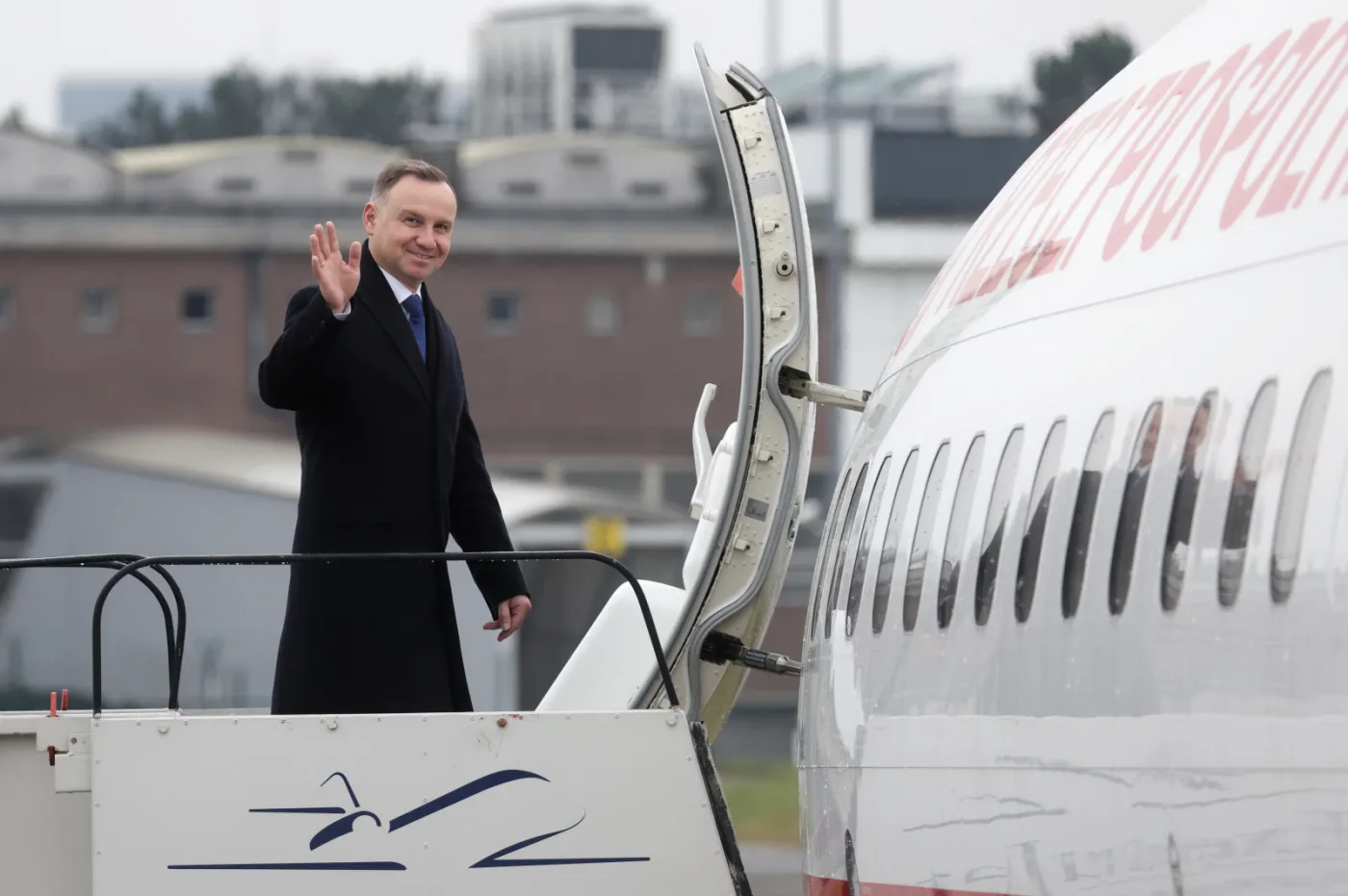 Prezydent Duda przybył do Londynu. Spotka się z premierem Sunakiem i królem Karolem III