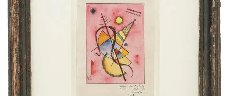 Oobraz Kandinsky’ego skradziony z Muzeum Narodowego w Warszawie sprzedany na aukcji w Berlinie