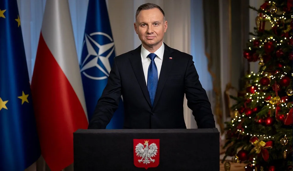 Noworoczne orędzie prezydenta: Apeluję o wyłączenie bezpieczeństwa Polski z partyjnego sporu