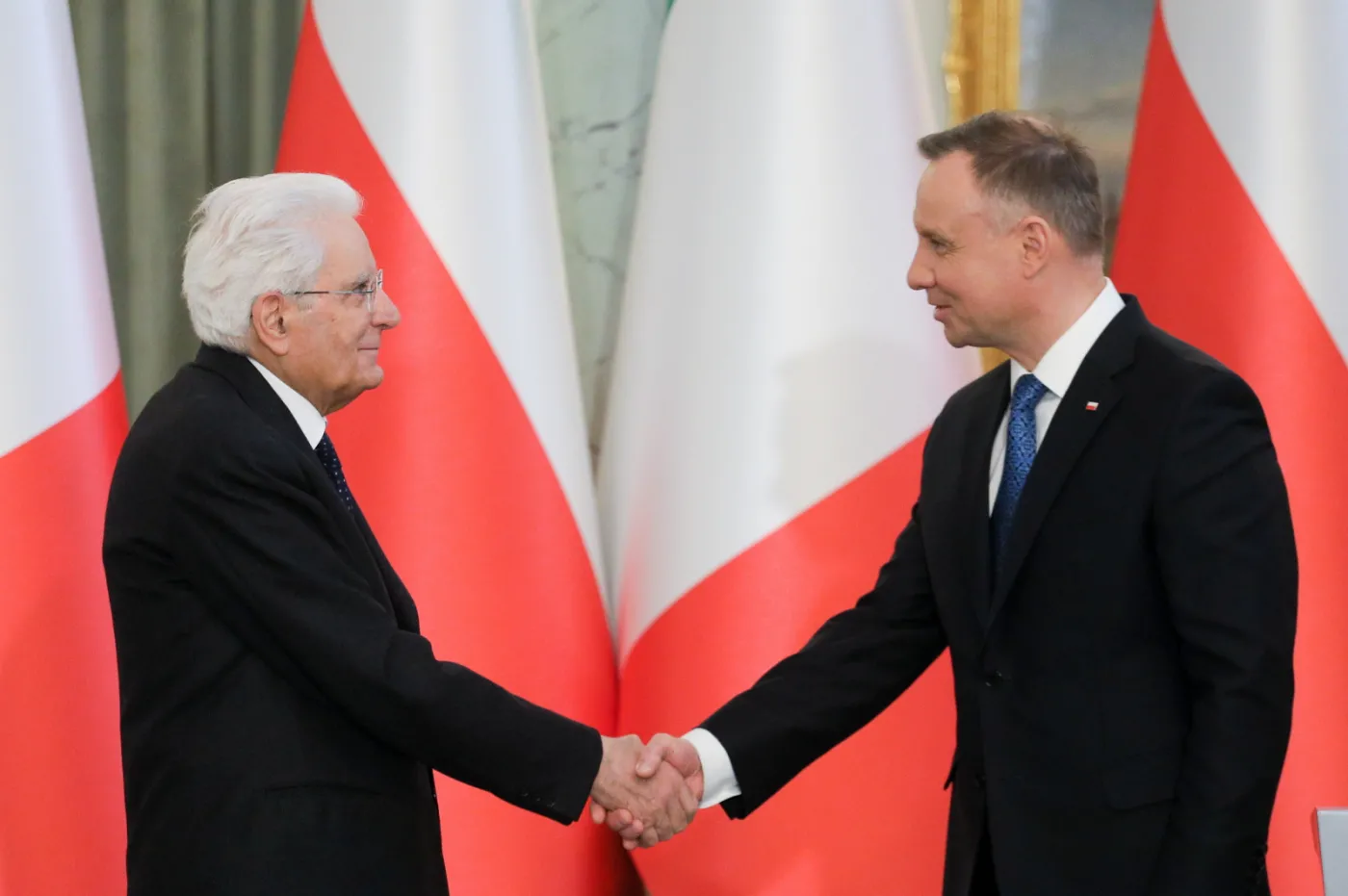 Duda po spotkaniu z prezydentem Włoch: Mamy jedno stanowisko, jeżeli chodzi o rozszerzanie UE