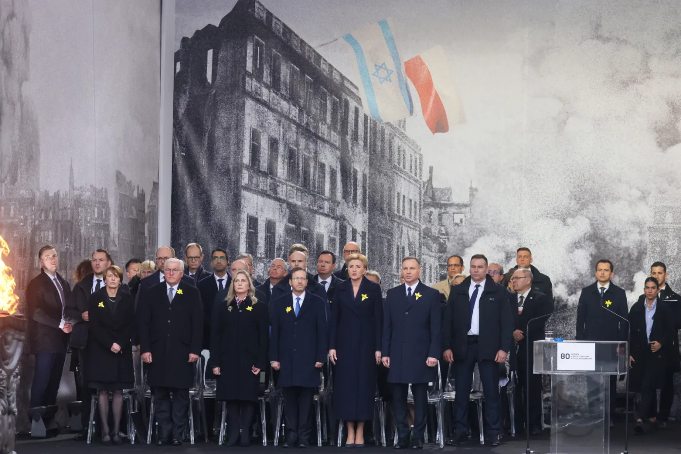 Rozpoczęły się główne uroczystości 80. rocznicy wybuchu Powstania w getcie warszawskim