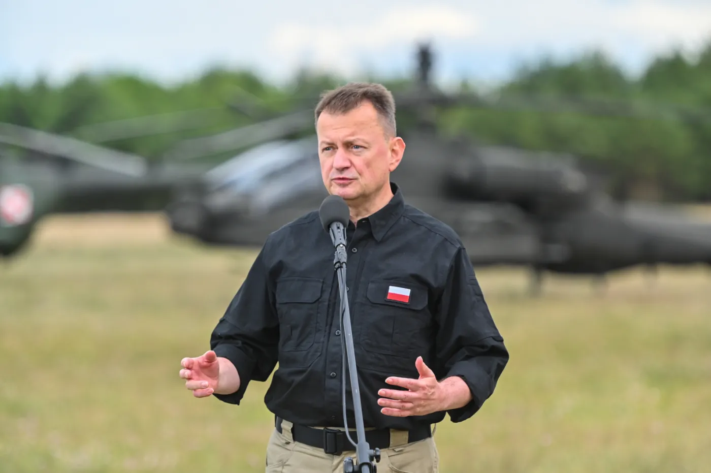 Błaszczak: Spodziewaliśmy się przerzucenia Grupy Wagnera na Białoruś