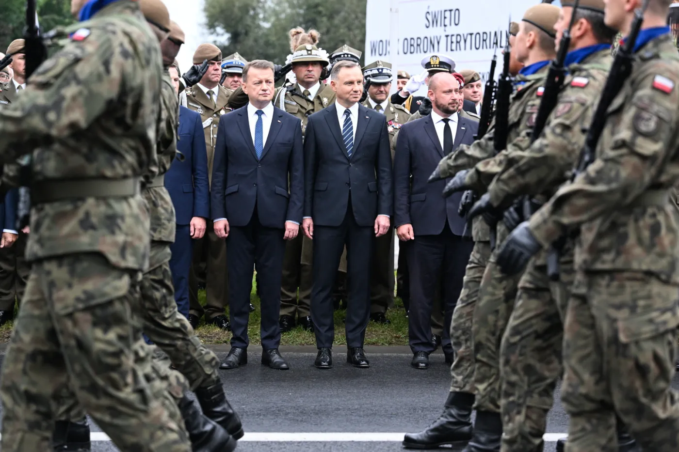Prezydent: Dziękuję 38,5 tys. żołnierzom WOT, obywatelom służącym ochotniczo ojczyźnie
