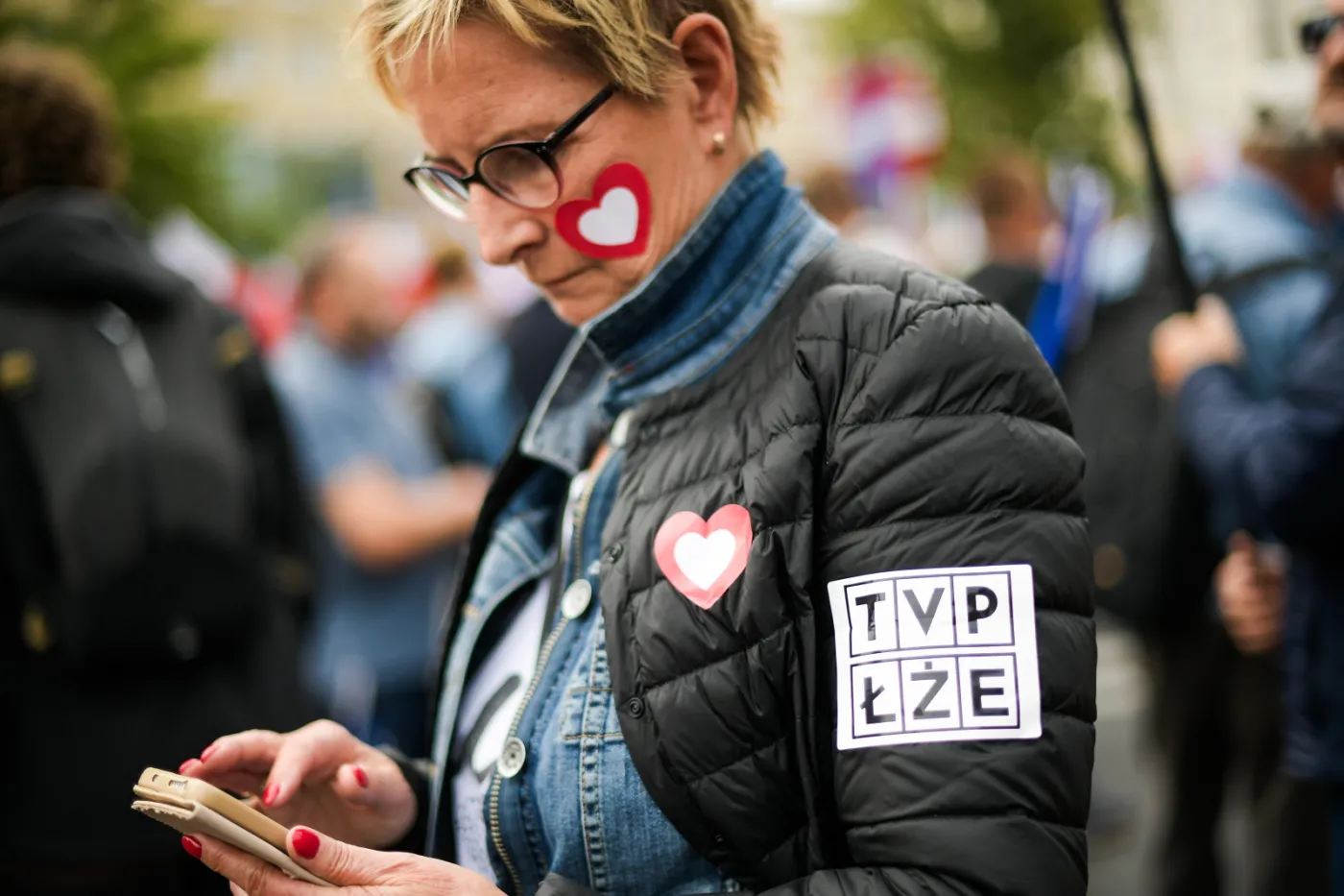 uczestnicy marszu
