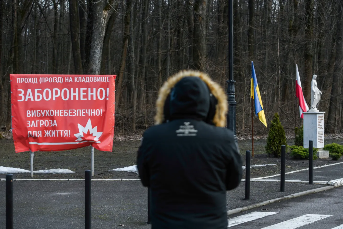 Polski Cmentarz Wojenny w Charkowie zamknięty. Powodem rosyjskie bombardowania