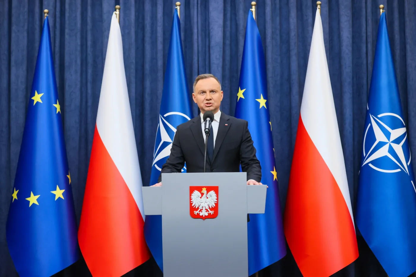Oświadczenie Prezydenta: Jestem głęboko wstrząśnięty [TRANSMISJA]