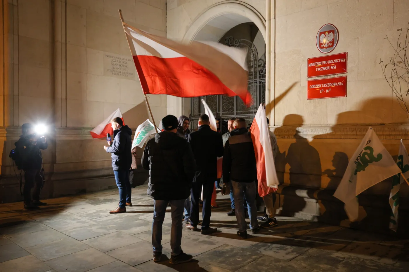 Kołodziejczak o strajku okupacyjnym: Taka forma ma podłoże polityczne