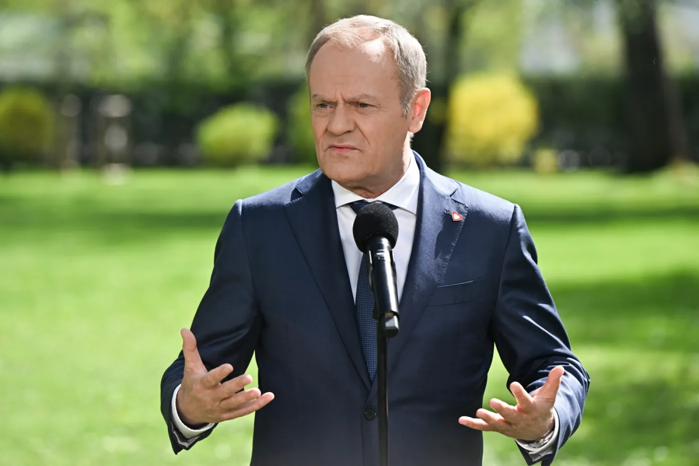 Tusk o sporze Hołowni z Czarzastym w kwestii aborcji: Mi się bardzo nie podobała ta awanturka