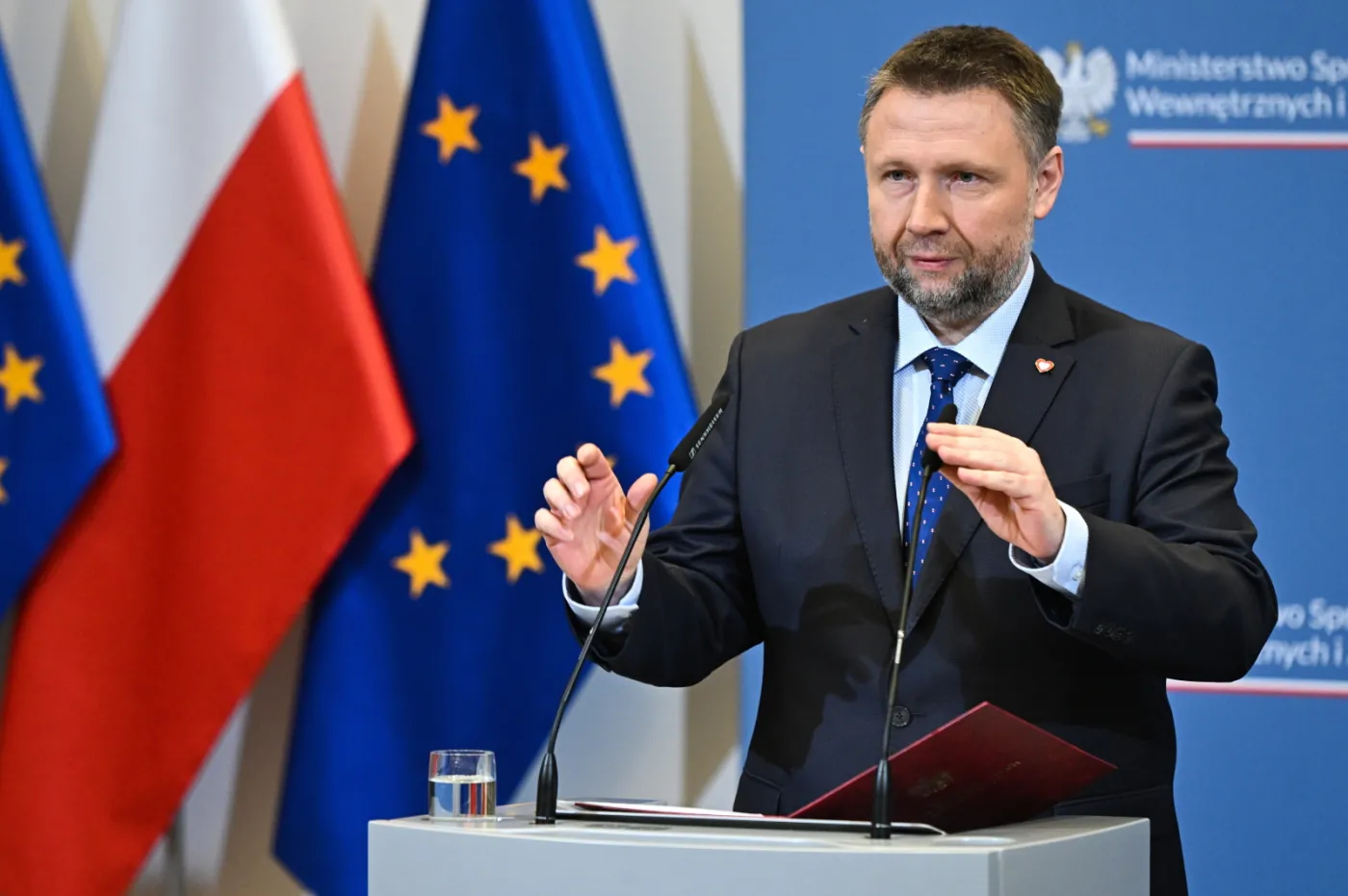 Kierwiński o proteście rolników: Trzeba oddzielić dwie kategorie protestujących