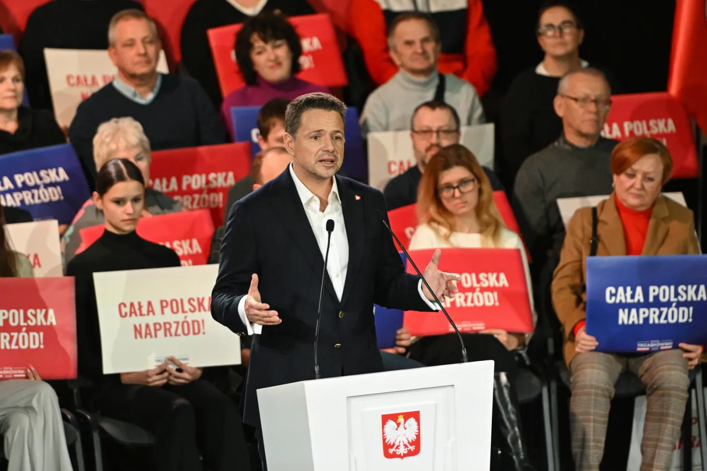 Trzaskowski o planach prezydenckich. Powiedział, co zrobiłby pierwszego dnia