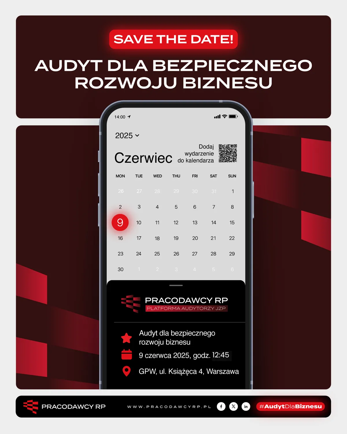 Platforma Audytorzy JZP zaprasza na konferencję "Audyt dla bezpiecznego rozwoju biznesu" – kluczowe zmiany dla przyszłości polskiego rynku audytu
