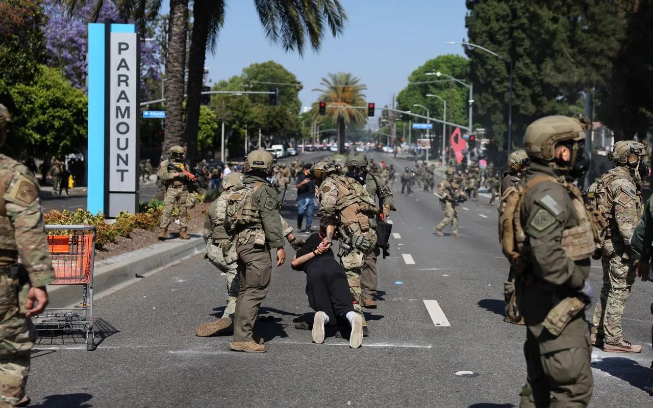 Gwardia Narodowa wkracza do Los Angeles. Władze Kalifornii mówią o celowej eskalacji konfliktu
