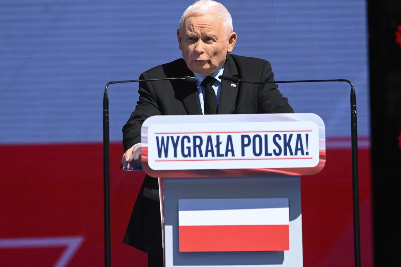 Piknik z udziałem Nawrockiego. Kaczyński: Nie pozwolimy na to, aby ukradziono nam wybory