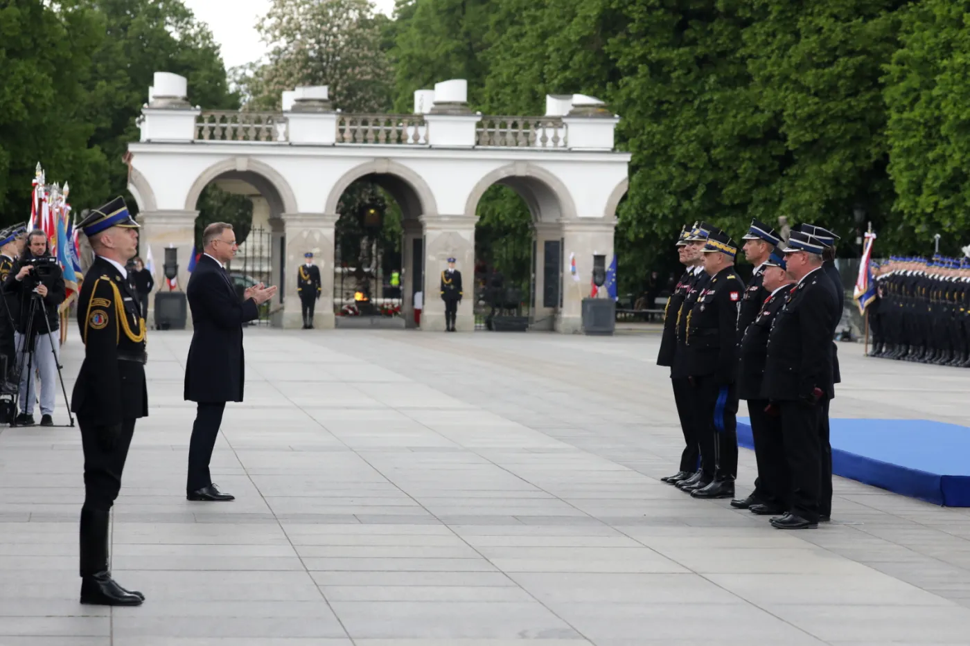 Centralne Obchody Dnia Strażaka. Prezydent wręczył awanse generalskie
