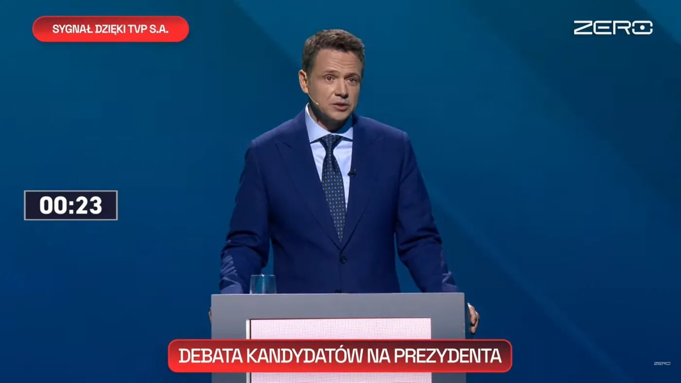 Trzaskowski na debacie w TVP: Trzeba natychmiast zmienić prawo antyaborcyjne