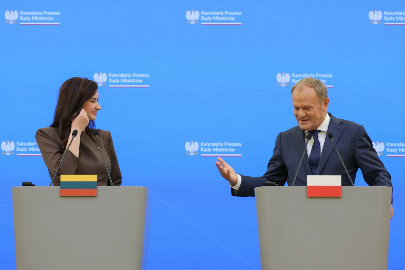 Tusk o bezpieczeństwie regionu: Współpraca z Litwą kluczowa wobec Rosji