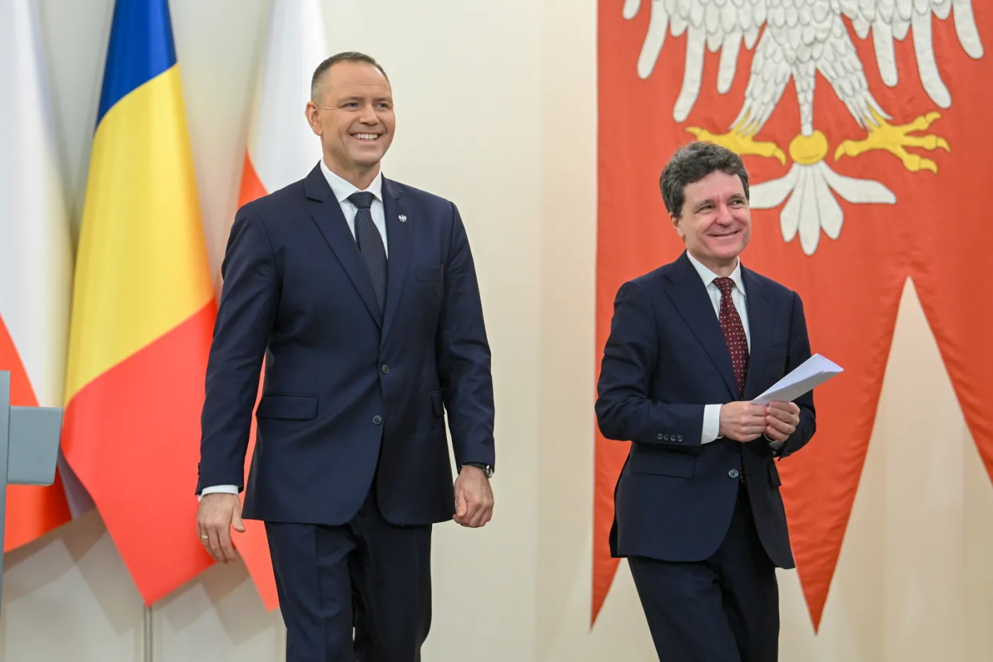 Karol Nawrocki spotkał się z prezydentem Rumunii. Chce zaangażowania Skandynawii w grupę B9