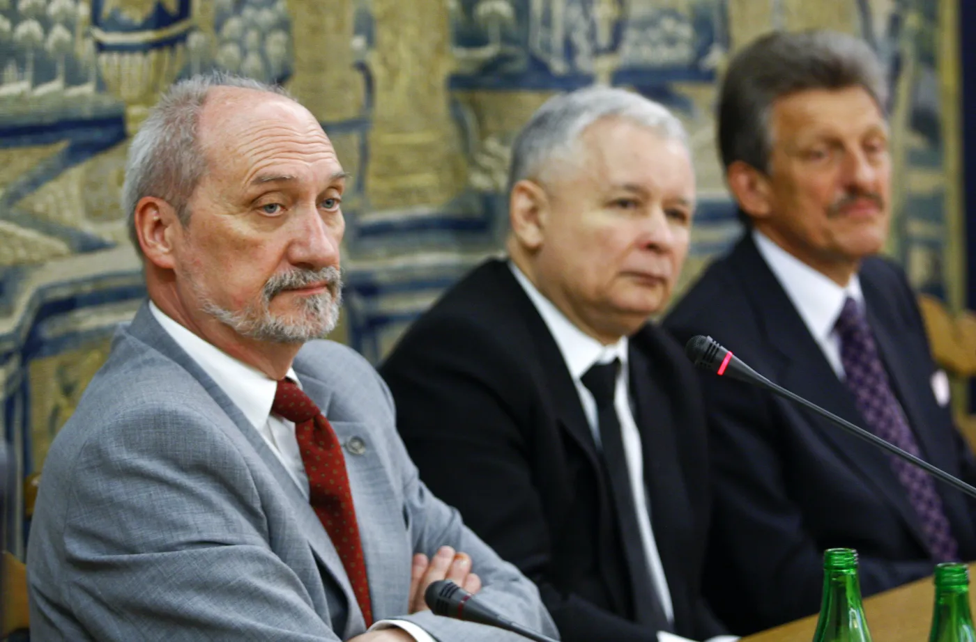 Antonie Macierewicz i Jarosław Kaczyński