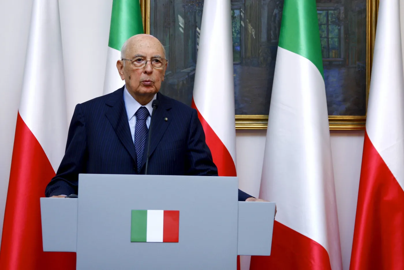 Giorgio Napolitano po raz drugi zostanie zaprzysiężony na prezydenta Włoch