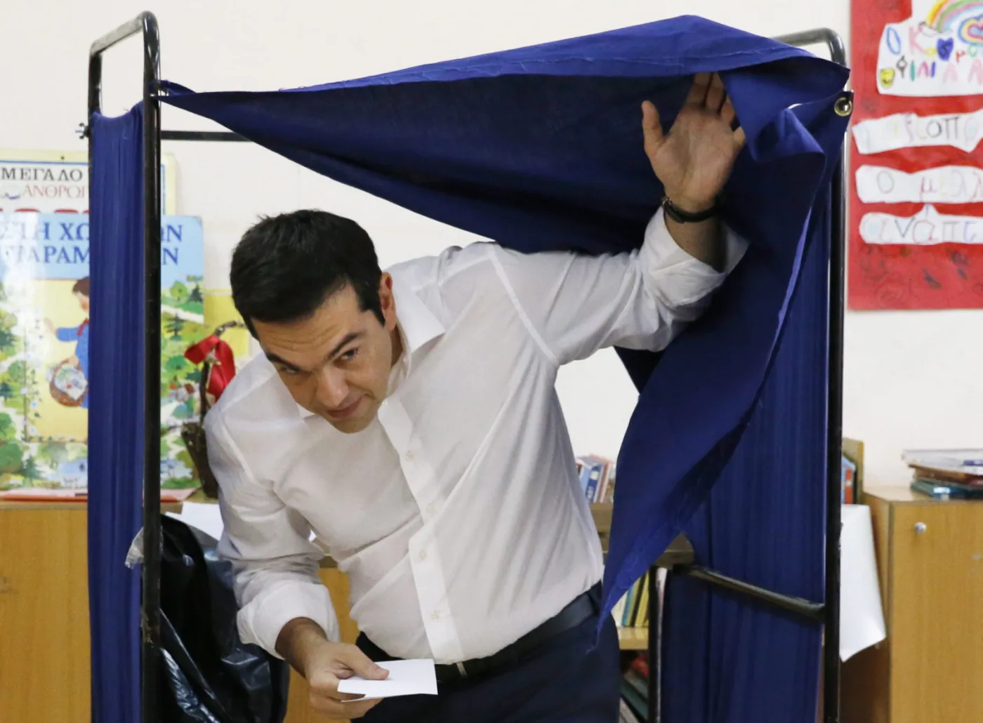 Alexis Tsipras, EPA/ARMANDO BABANI Dostawca: PAP/EPA.