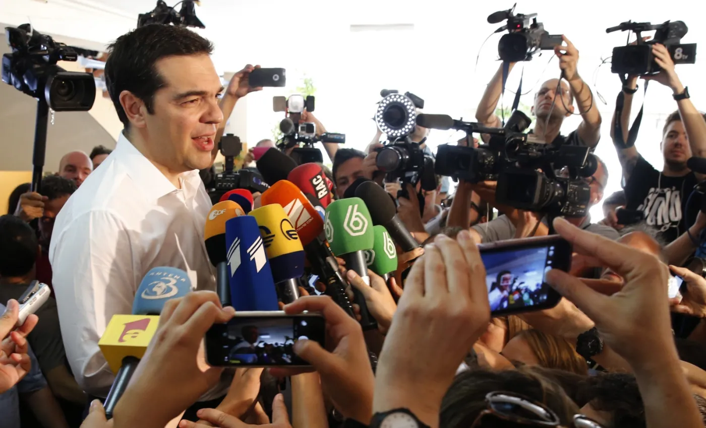 Alexis Tsipras, EPA/ARMANDO BABANI Dostawca: PAP/EPA.