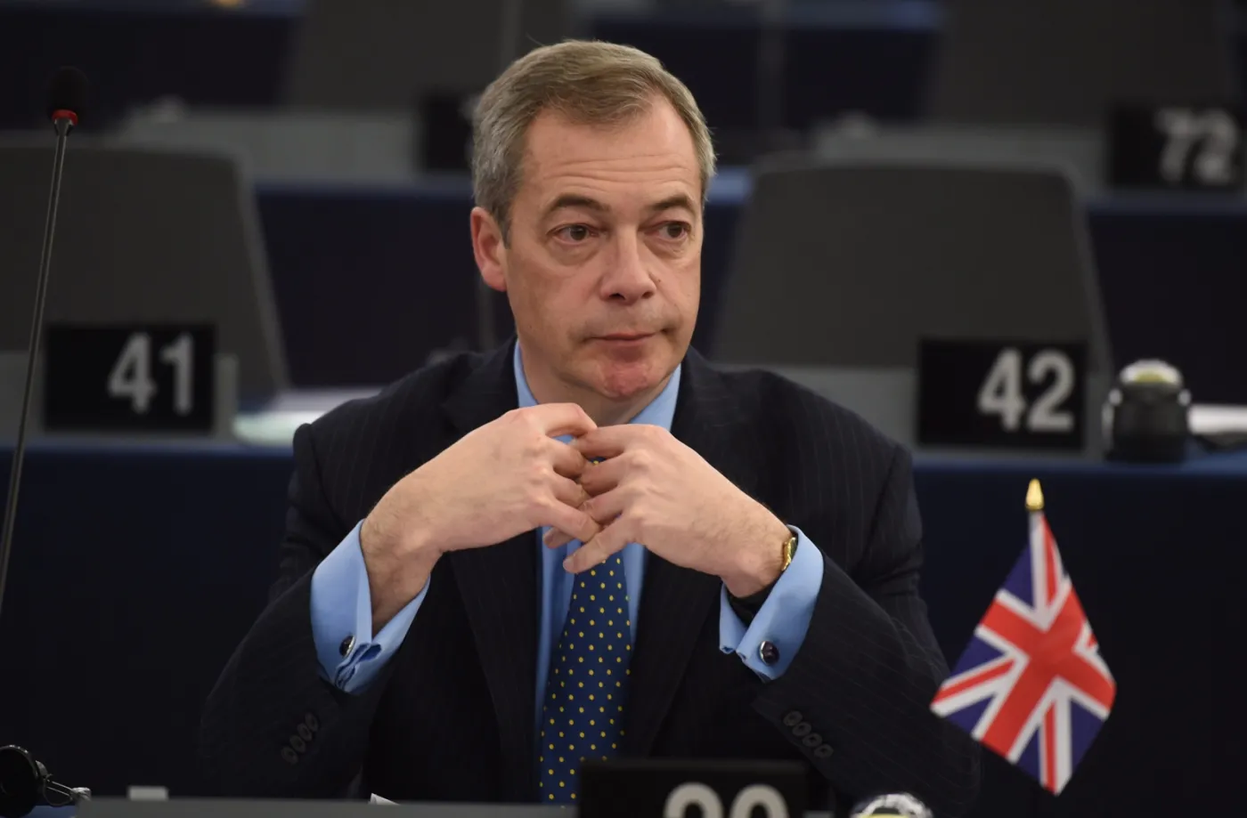 Farage zostaje w PE, by przyglądać się negocjacjom ws. Brexitu