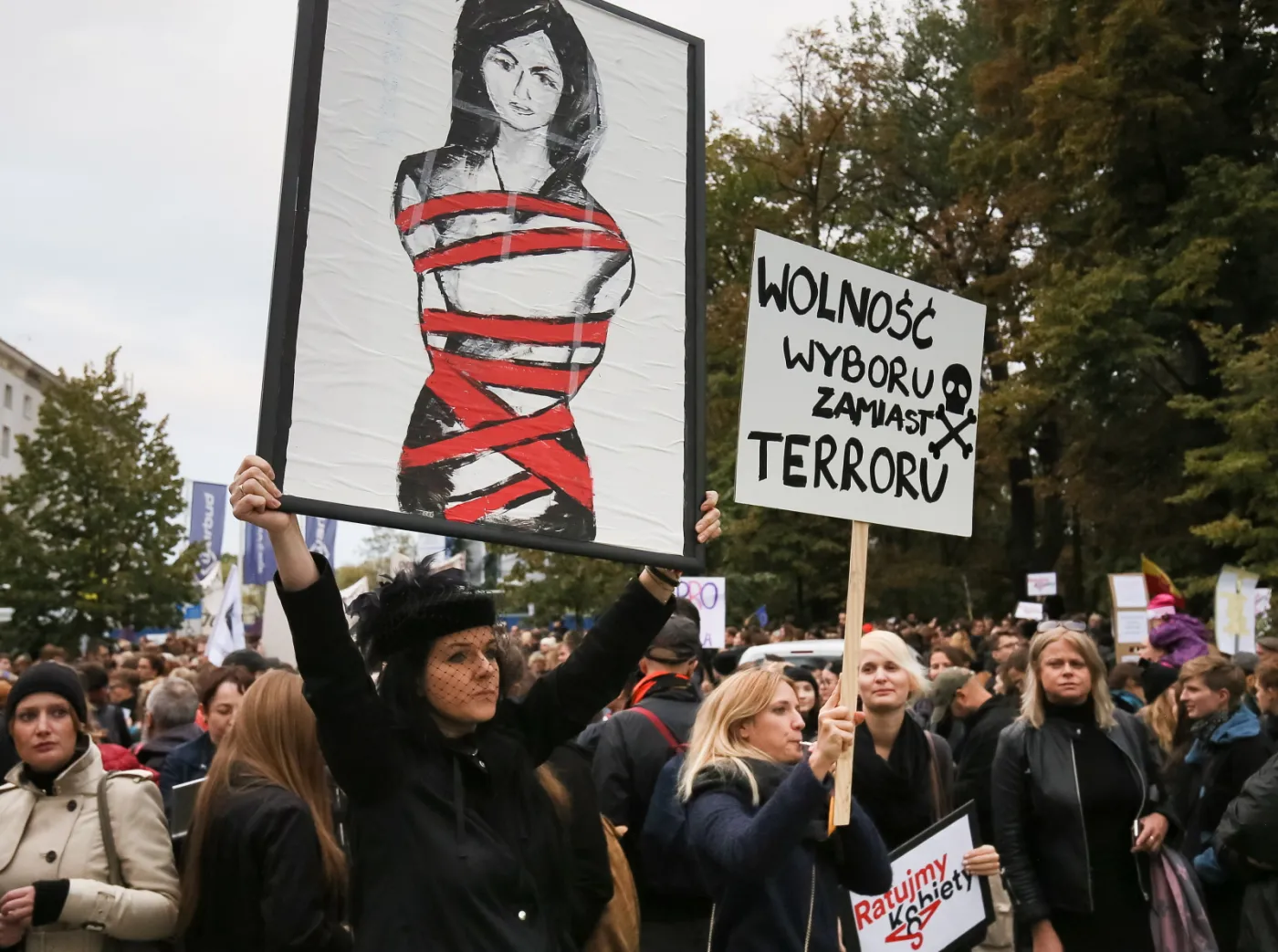 czarny protest