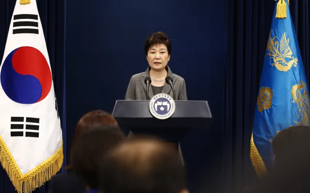 Korea Południowa: Prezydent Park ogłasza, że może ustąpić ze stanowiska
