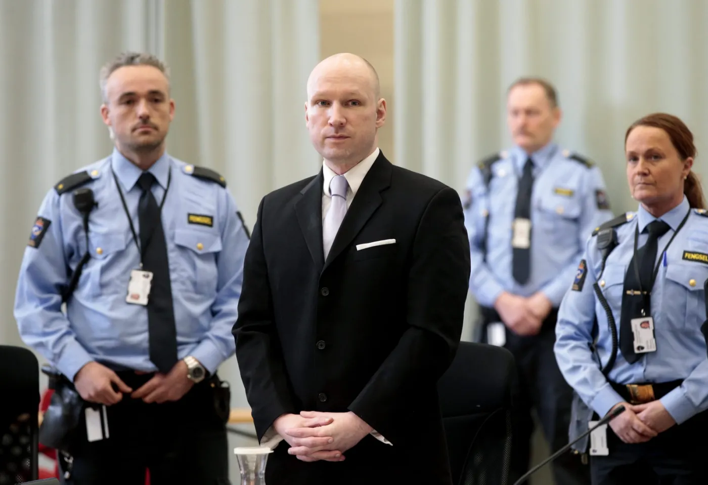 Norwegia: Izolacja Breivika w więzieniu jest nieludzkim traktowaniem