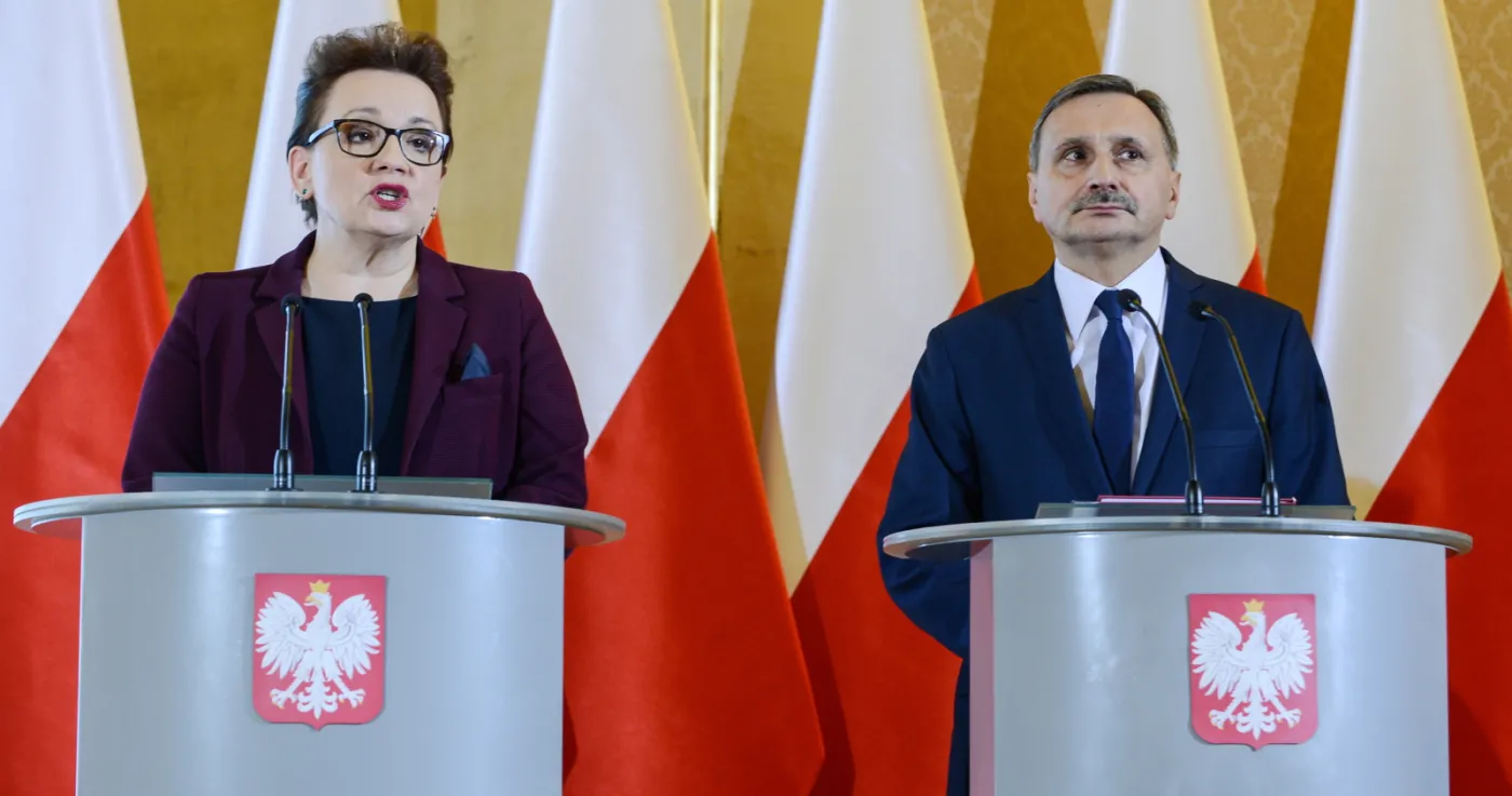 Zalewska: Koordynatorem ds. reformy edukacji wiceminister Kopeć