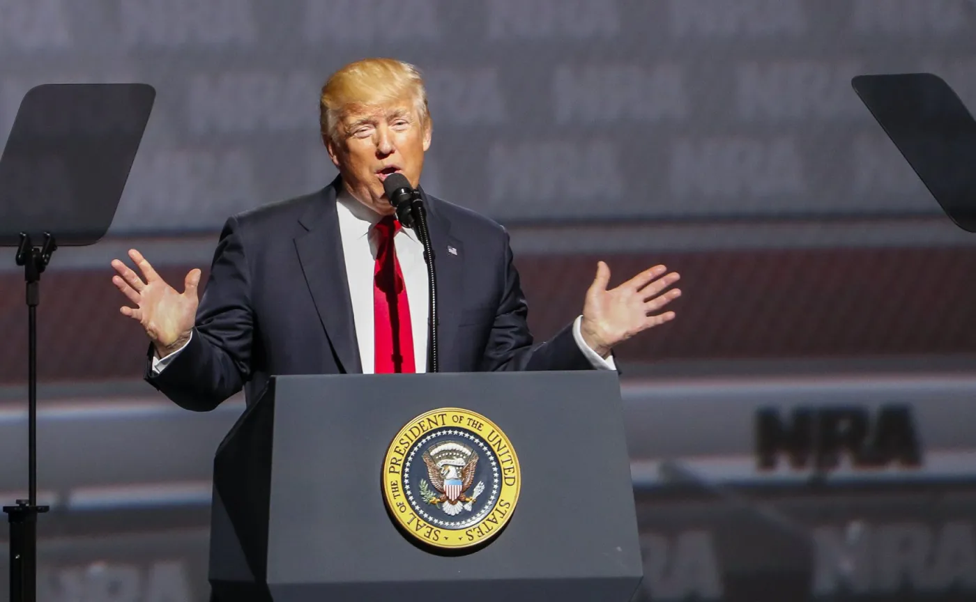 Trump do miłośników broni palnej: Macie przyjaciela w Białym Domu