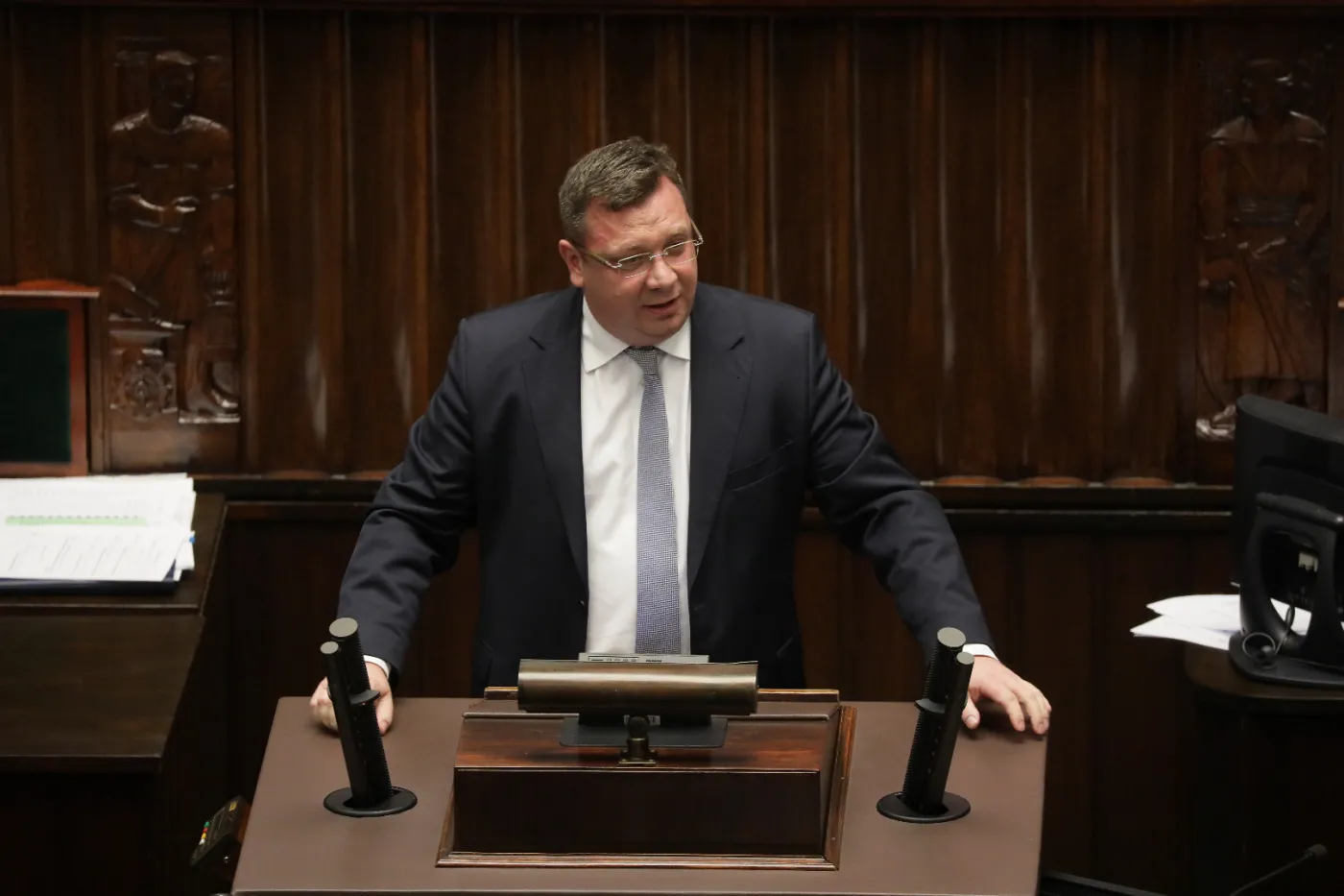 Mija termin na wyjaśnienia w sprawie Izby Dyscyplinarnej. Wójcik zapowiada, co odpowie TSUE