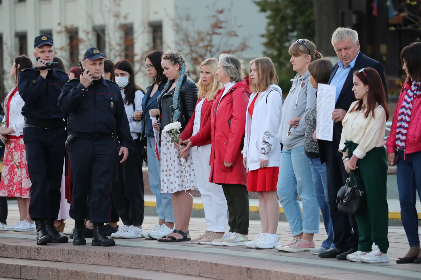 Mińsk protest