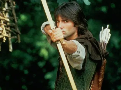 Michael Pread jako "Robin Hood"