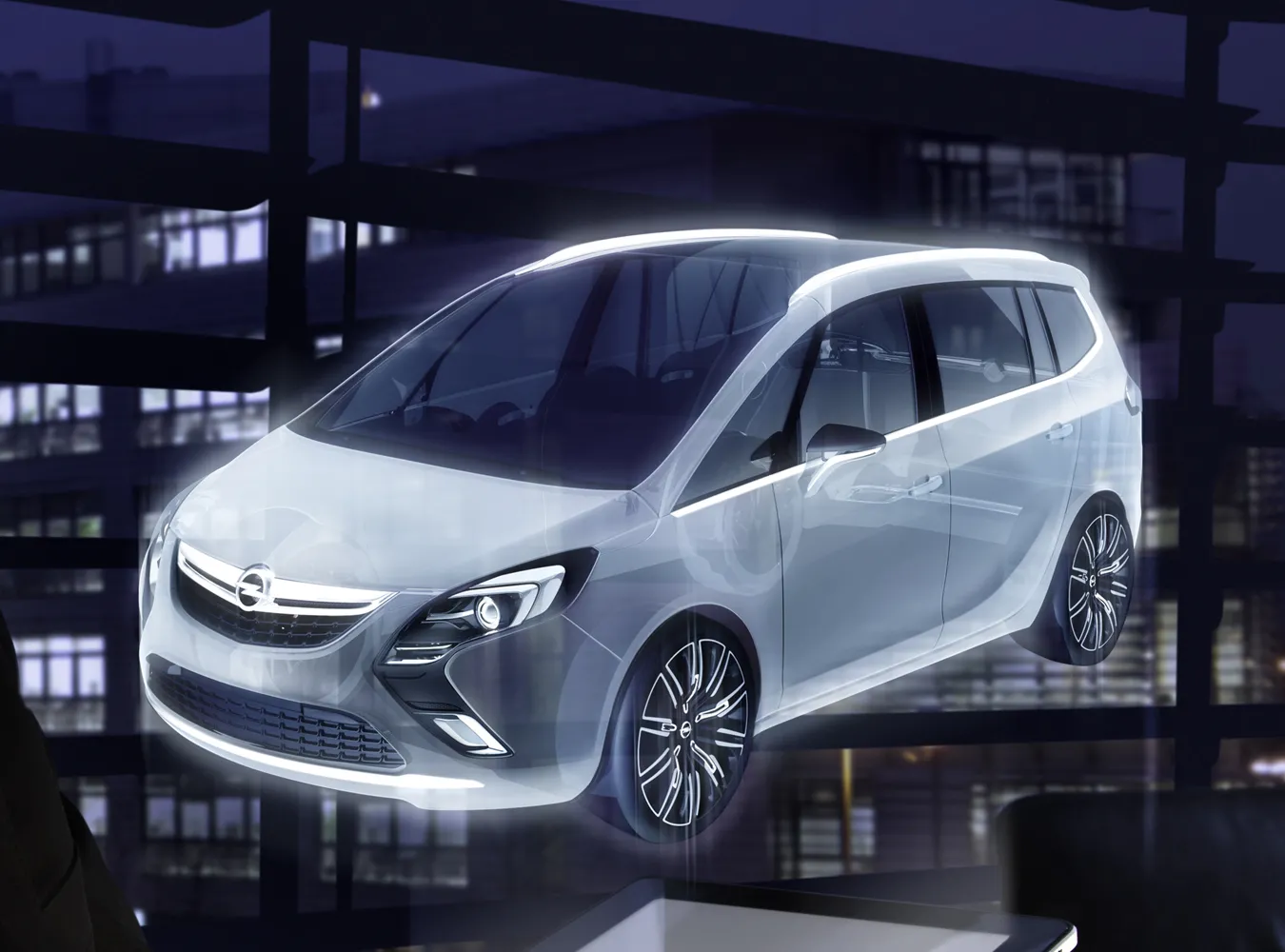 Tak wygląda nowy opel zafira! Oto pierwsze zdjęcia